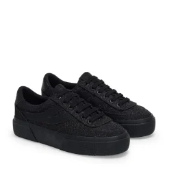 3740 PLATFORM JERSEY LAME BLOCKS LEGGERA