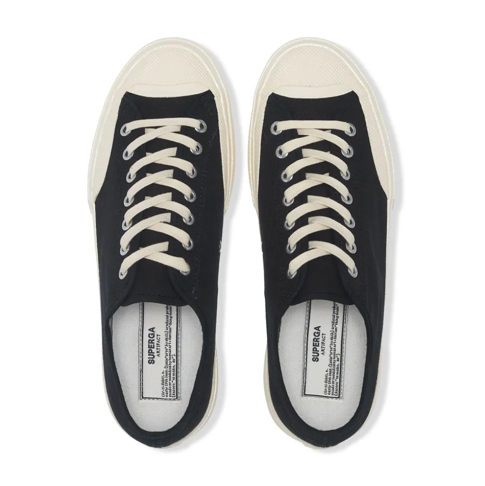 2432 WORKS LOW CUT COTTON CANVAS