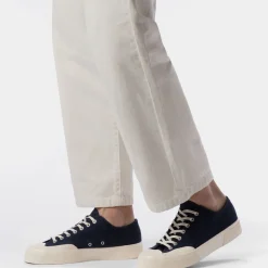 2432 WORKS LOW CUT COTTON CANVAS