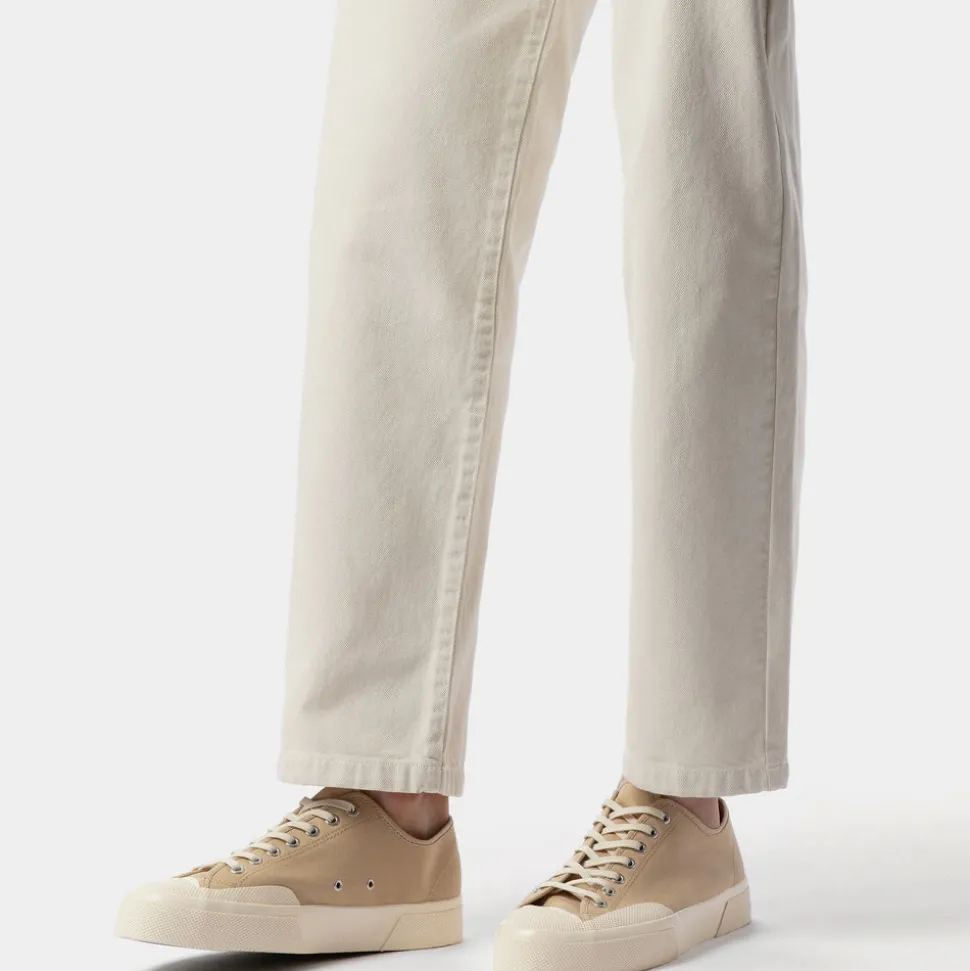 2432 WORKS LOW CUT COTTON CANVAS